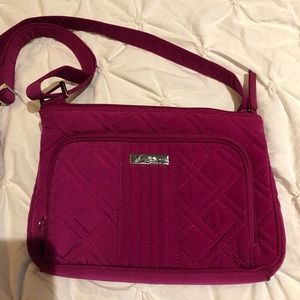 Vera Bradley quilted hipster purse